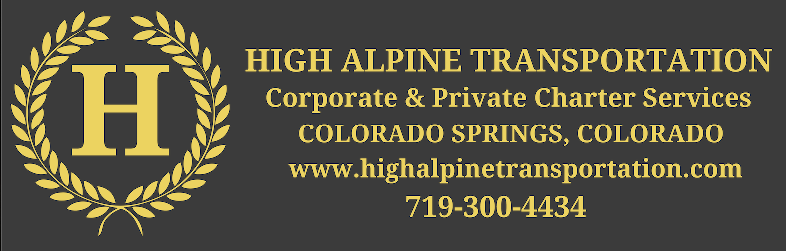 High Alpine Transportation Logo